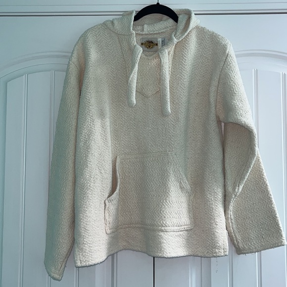 earth ragz Other - Earth Ragz Heavy hoodie beige Size Large woven pullover